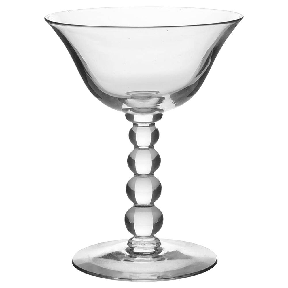 Candlewick Clear (Stem 3400) Champagne/Tall Sherbet by Imperial Glass-Ohio-1