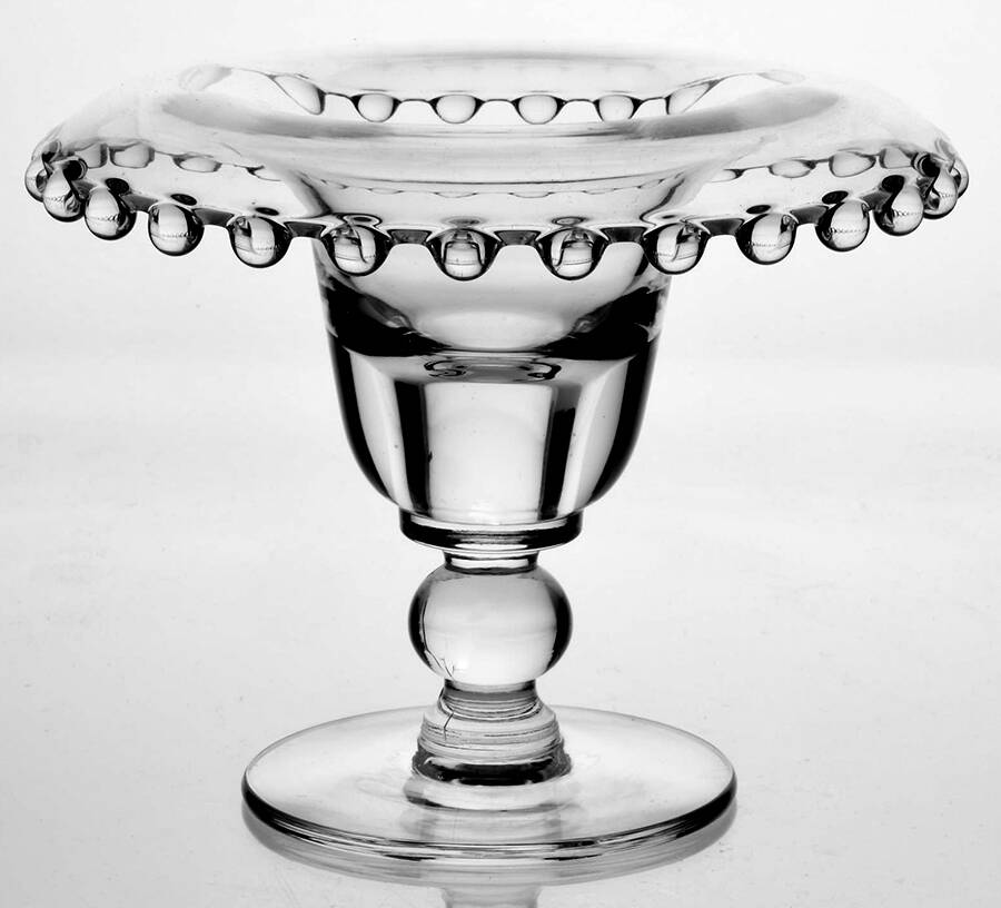 Candlewick Clear (Stem 3400) Candleholder-Urn by Imperial Glass-Ohio-1