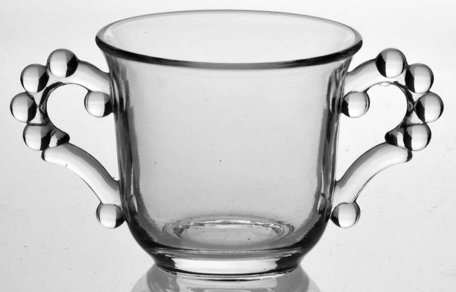 Candlewick Clear (Stem 3400) Individual Open Sugar by Imperial Glass-Ohio-1