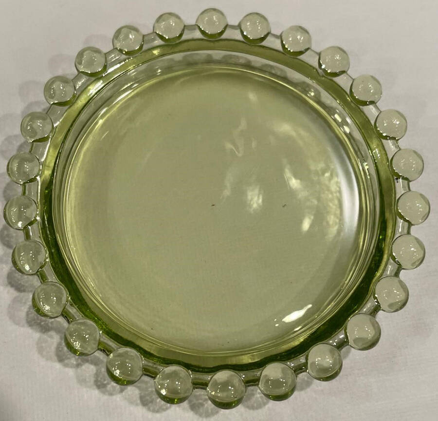 Candlewick Clear (Stem 3400) 3" Round Ashtray by Imperial Glass-Ohio-1