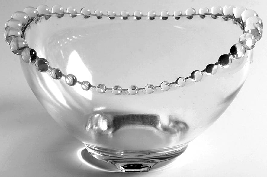 Candlewick Clear (Stem 3400) Three-Toed Bowl by Imperial Glass-Ohio-1