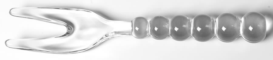 Candlewick Clear (Stem 3400) Salad Serving Fork by Imperial Glass-Ohio-1