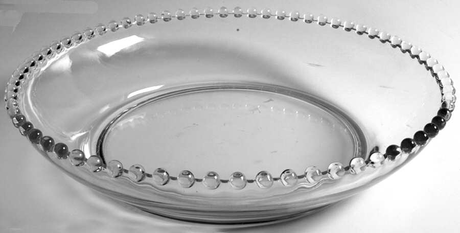 Candlewick Clear (Stem 3400) 12" Round Bowl by Imperial Glass-Ohio-1