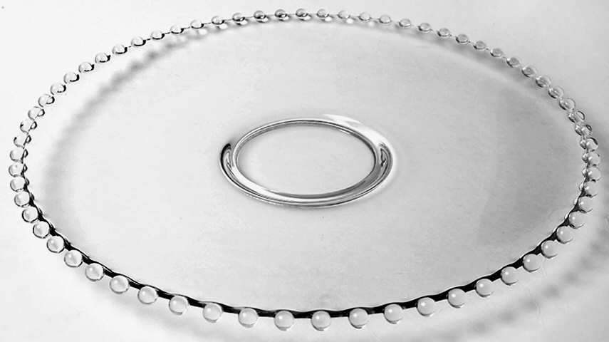 Candlewick Clear (Stem 3400) 14" Torte Plate by Imperial Glass-Ohio-1