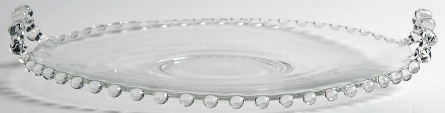 Candlewick Clear (Stem 3400) 10" Handled Tray by Imperial Glass-Ohio-1