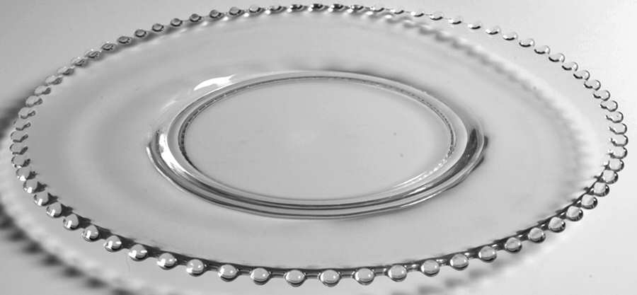 Candlewick Clear (Stem 3400) Service Plate by Imperial Glass-Ohio-1