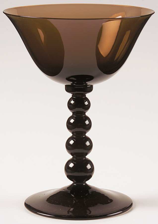 Candlewick Brown Champagne/Tall Sherbet by Imperial Glass-Ohio-1