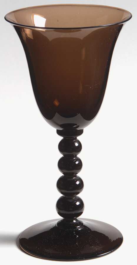 Candlewick Brown Wine Glass by Imperial Glass-Ohio-1