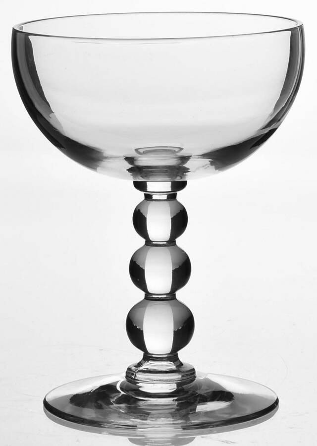 Candlewick Clear (Stem 4000) Champagne/Tall Sherbet by Imperial Glass-Ohio-1