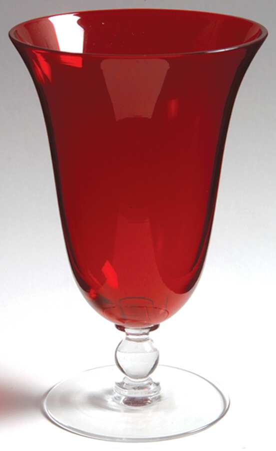 Candlewick Red (Stem 3400) Iced Tea by Imperial Glass-Ohio-1