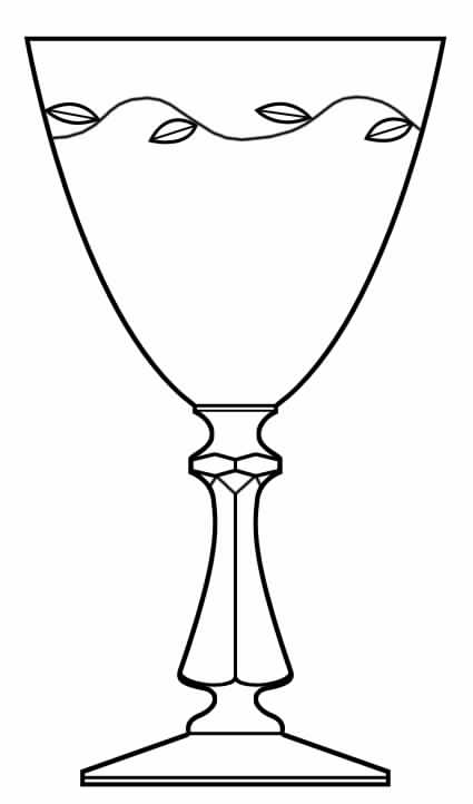 Cascade Water Goblet by Imperial Glass-Ohio-1