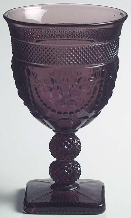Chroma Amethyst Water Goblet by Imperial Glass-Ohio-1