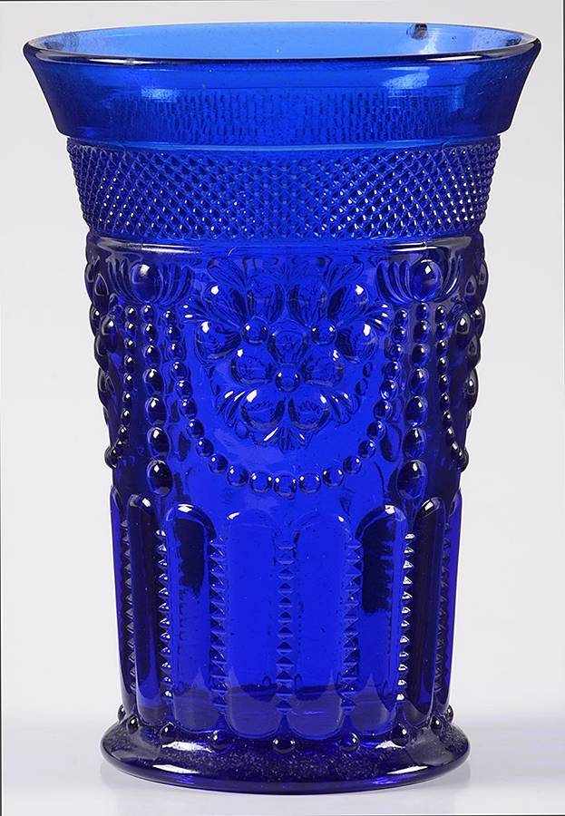Chroma Blue Flat Iced Tea by Imperial Glass-Ohio-1