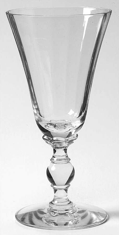 Crocheted Crystal Wine Glass by Imperial Glass-Ohio-1