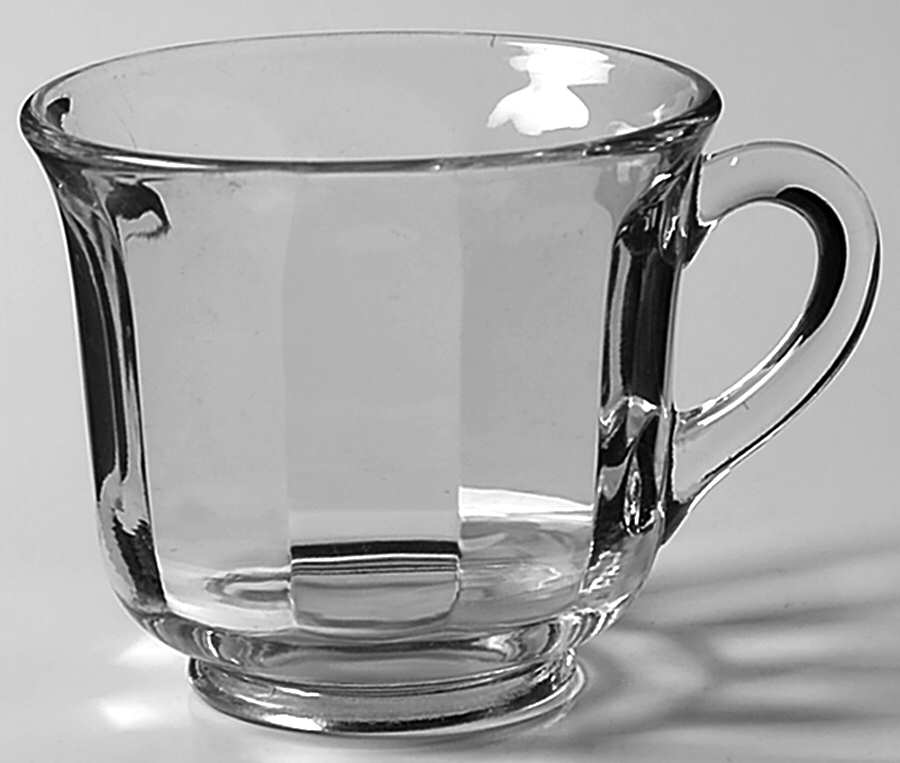Crocheted Crystal Punch Cup by Imperial Glass-Ohio-1
