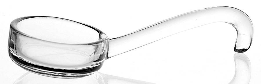 Crocheted Crystal Ladle for Marmalade by Imperial Glass-Ohio-1