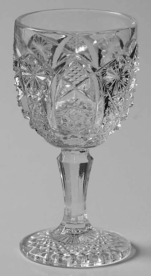 Daisy and Button Clear (Ohio) Cordial Glass by Imperial Glass-Ohio-1