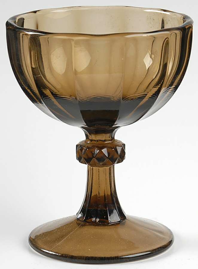 Essex Brown Champagne/Tall Sherbet by Imperial Glass-Ohio-1