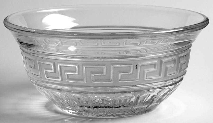 Grecian Key Finger Bowl by Imperial Glass-Ohio-1
