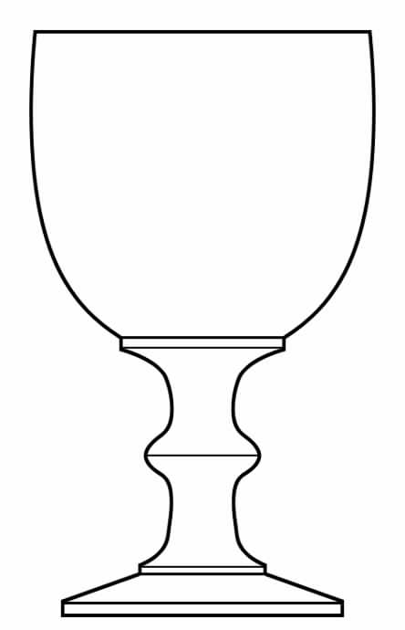 Hoffman House Clear Water Goblet by Imperial Glass-Ohio-1