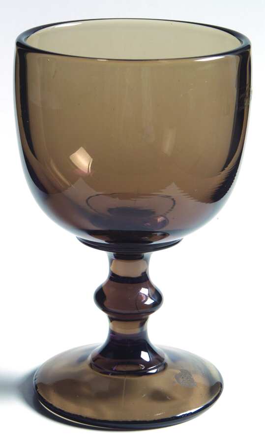Hoffman House Brown Water Goblet by Imperial Glass-Ohio-1