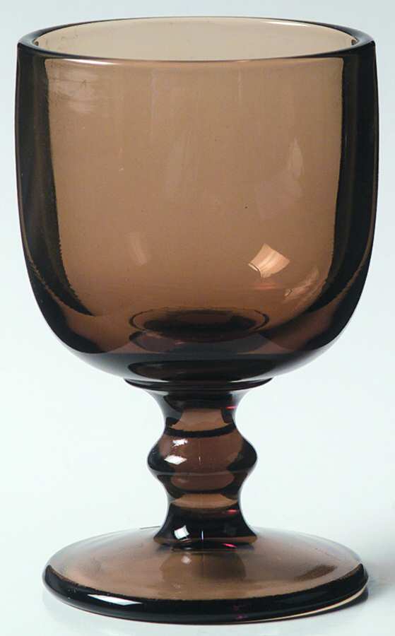 Hoffman House Brown Wine Glass by Imperial Glass-Ohio-1