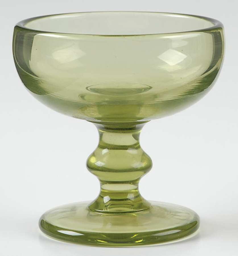 Hoffman House Green Champagne/Tall Sherbet by Imperial Glass-Ohio-1