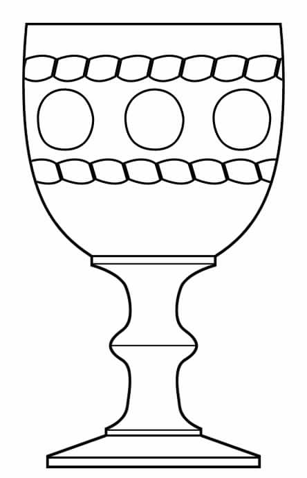 Hoffman House (Cut) Water Goblet by Imperial Glass-Ohio-1