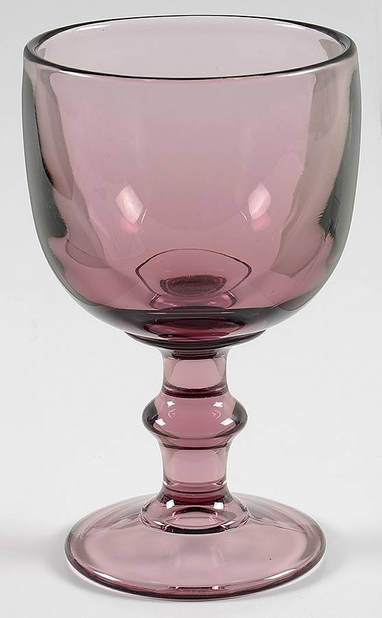 Hoffman House Purple (Ohio) Tall Water Goblet by Imperial Glass-Ohio-1