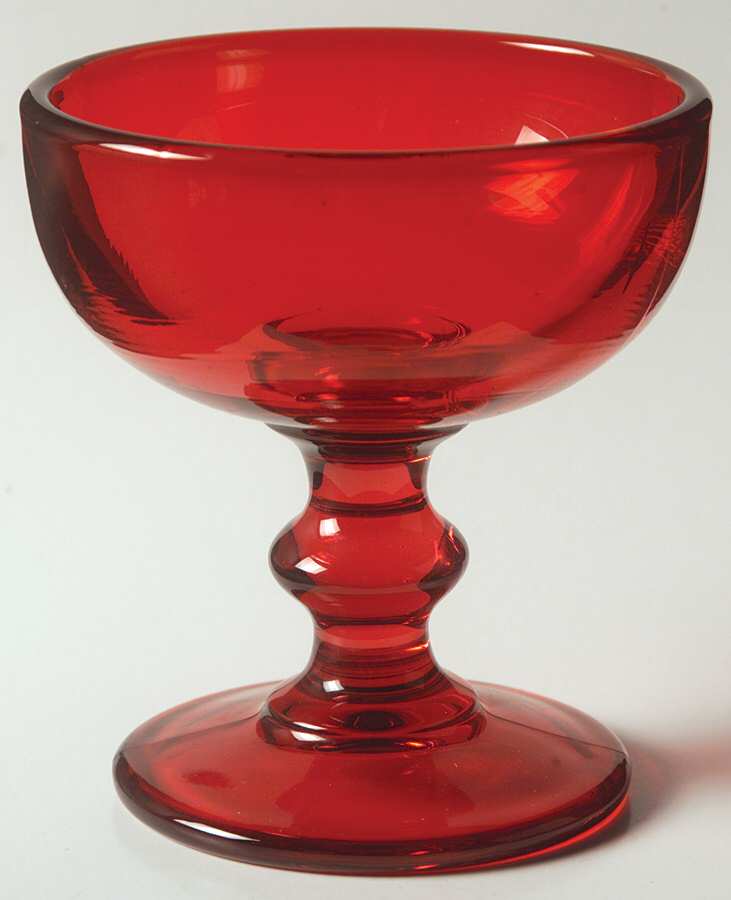 Hoffman House Ruby Champagne/Tall Sherbet by Imperial Glass-Ohio-1