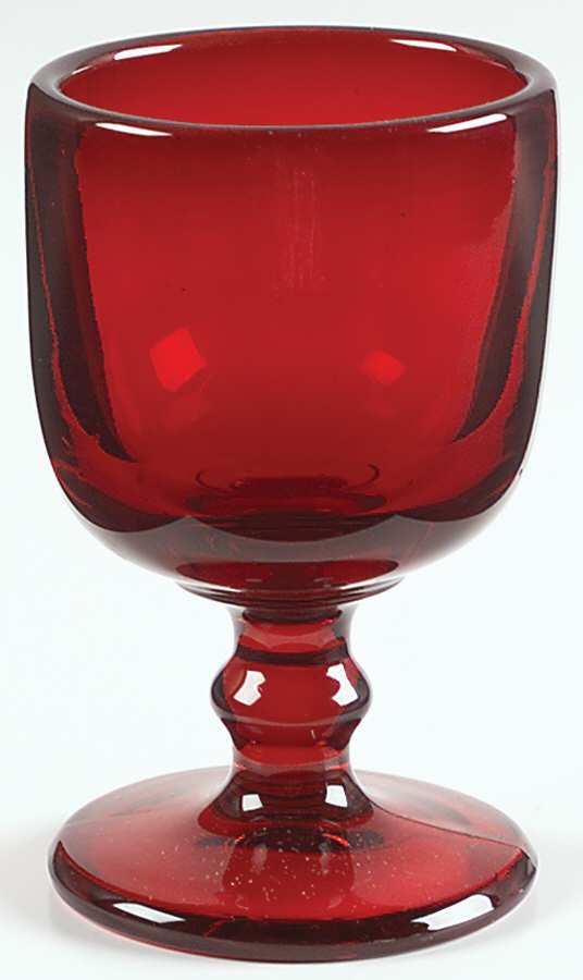 Hoffman House Ruby Wine Glass by Imperial Glass-Ohio-1