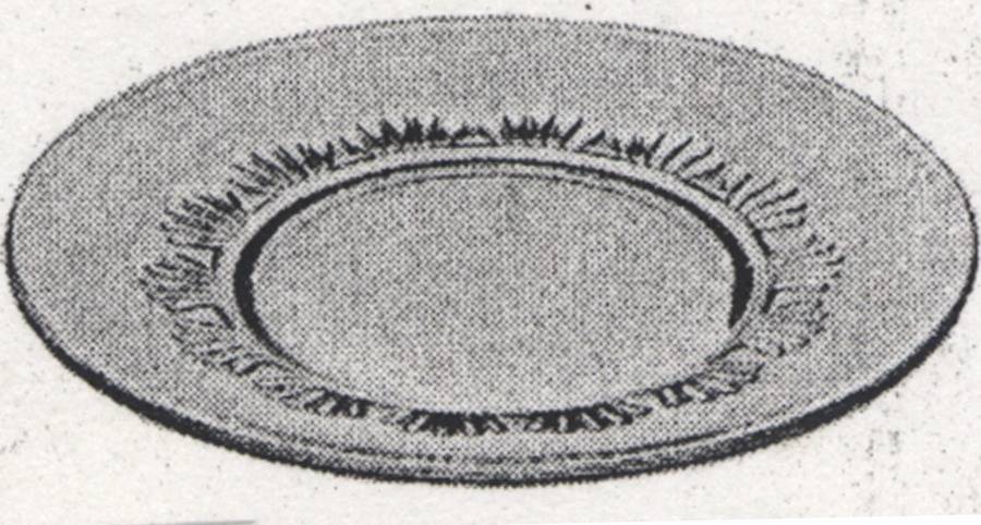 Imperial Tiara Bread & Butter Plate by Imperial Glass-Ohio-1
