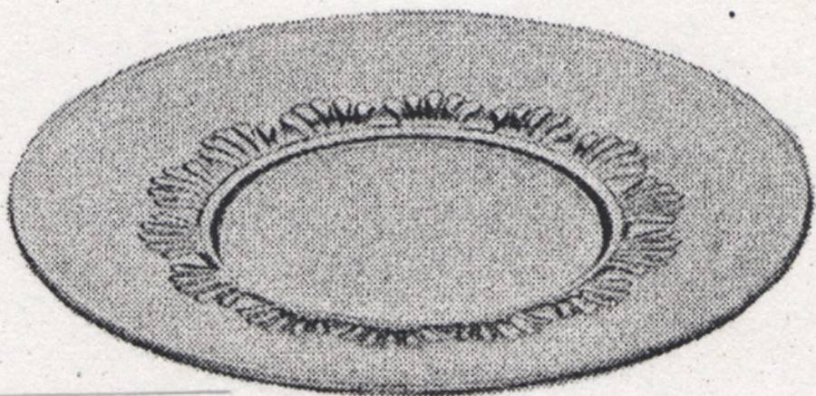 Imperial Tiara 7" Salad Plate by Imperial Glass-Ohio-1