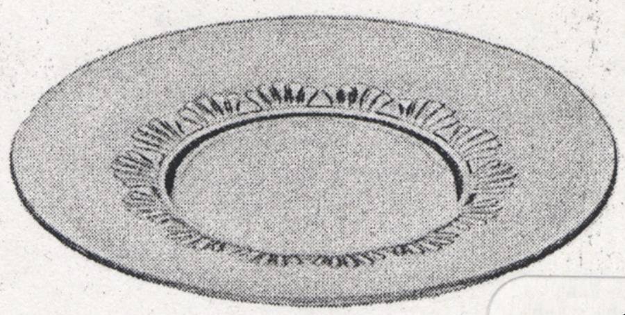 Imperial Tiara Luncheon Plate by Imperial Glass-Ohio-1