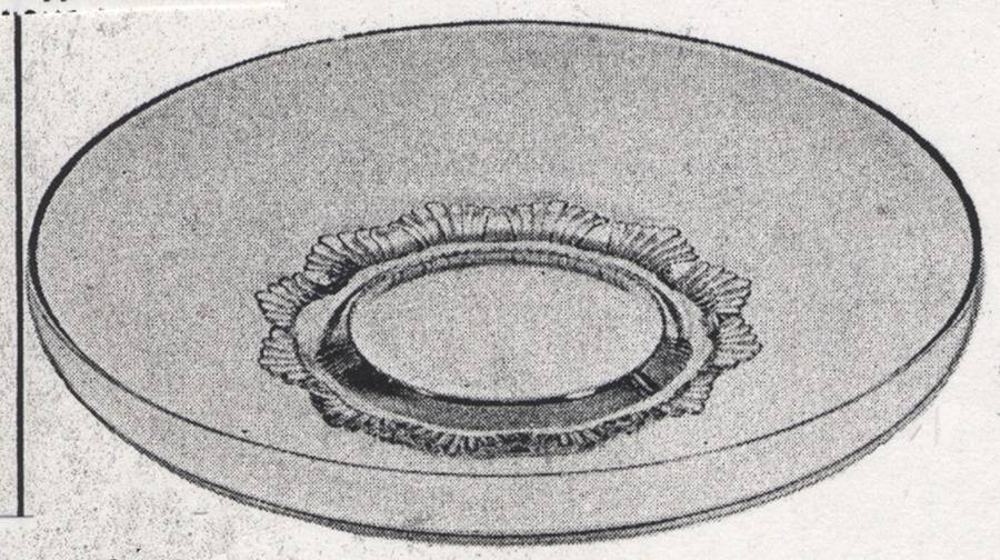 Imperial Tiara 12" Lily Bowl by Imperial Glass-Ohio-1