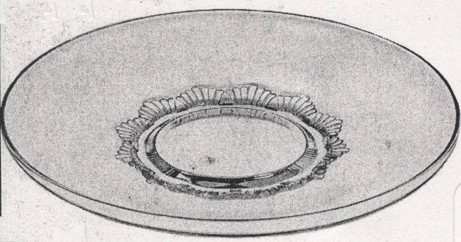 Imperial Tiara Lily Bowl (Float) by Imperial Glass-Ohio-1