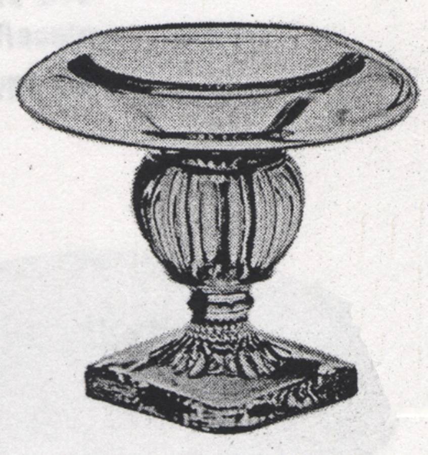 Imperial Tiara Single Light Candlestick by Imperial Glass-Ohio-1