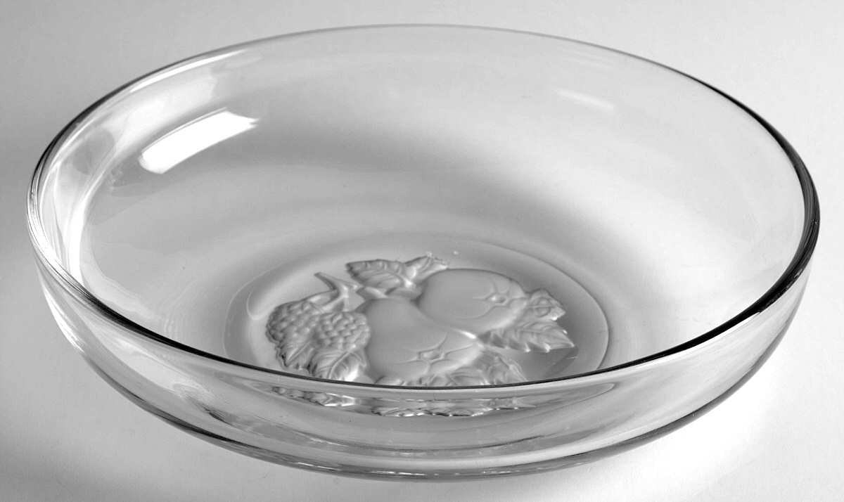 Intaglio Fruit (Line 900, Round) Small Fruit Dessert Bowl by Imperial Glass-Ohio-1