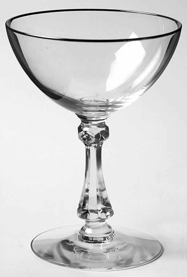 Invitation Champagne/Tall Sherbet by Imperial Glass-Ohio-1
