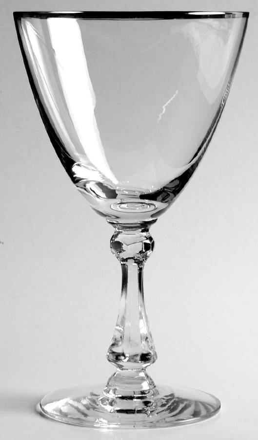 Invitation Water Goblet by Imperial Glass-Ohio-1