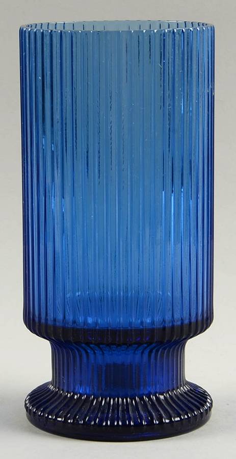 Linear Blue Iced Tea by Imperial Glass-Ohio-1