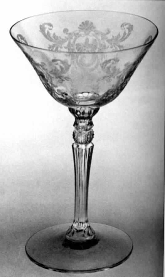 Love Bird Champagne/Tall Sherbet by Imperial Glass-Ohio-1