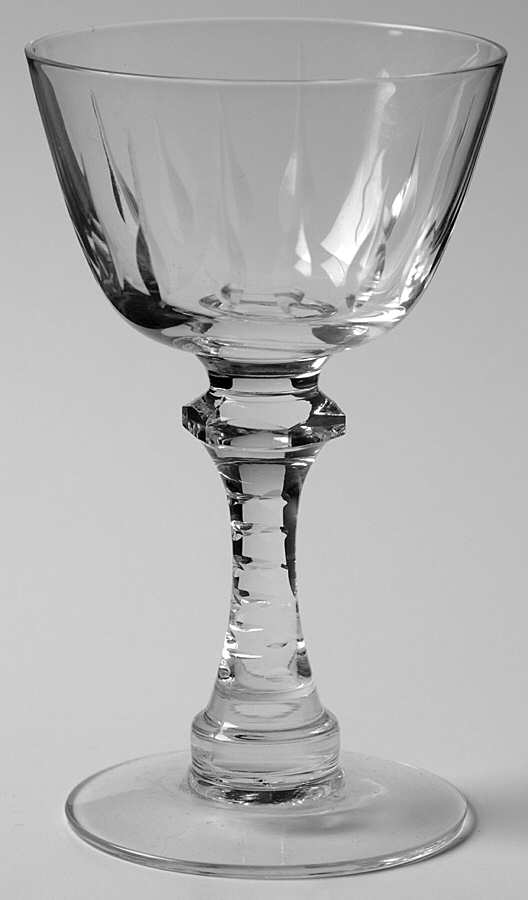 Nobility Clear Liquor Cocktail by Imperial Glass-Ohio-1