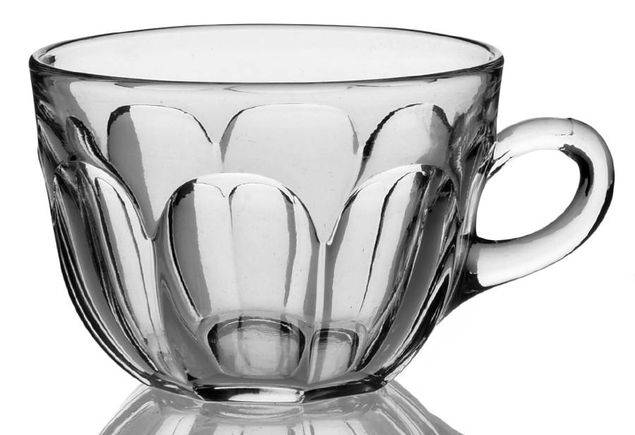 Old Williamsburg Clear Punch Cup by Imperial Glass-Ohio-1