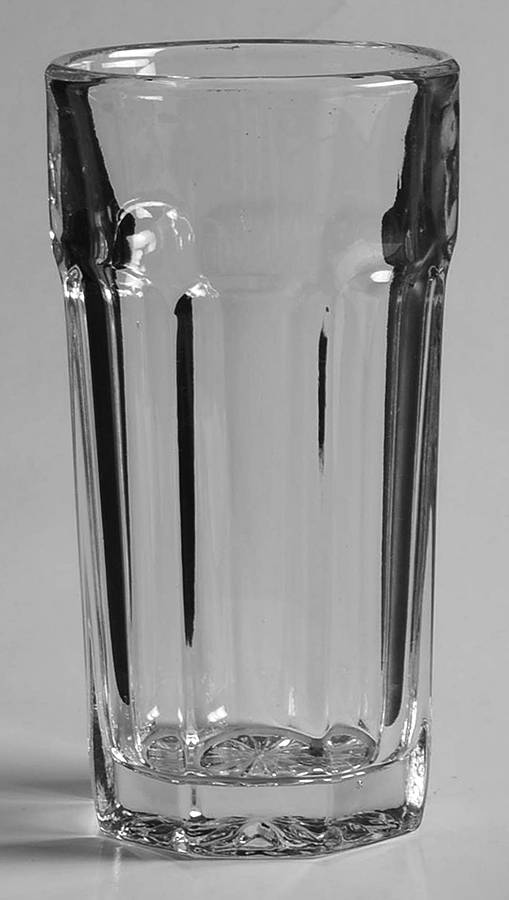 Old Williamsburg Clear Flat Juice Glass by Imperial Glass-Ohio-1