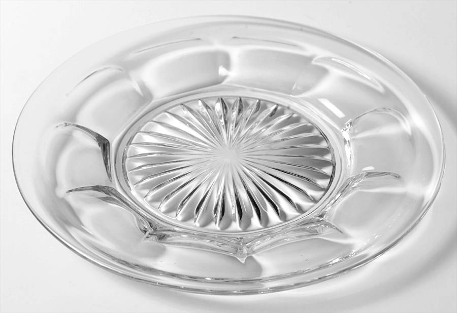 Old Williamsburg Clear 7" Salad Plate by Imperial Glass-Ohio-1