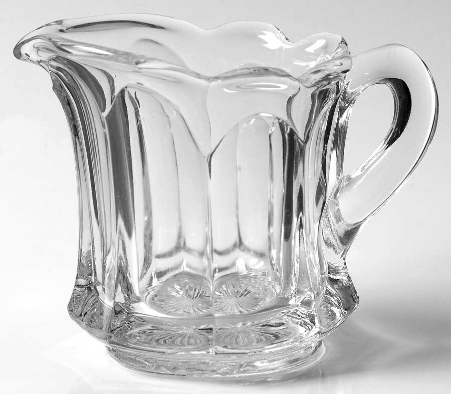 Old Williamsburg Clear Creamer by Imperial Glass-Ohio-1