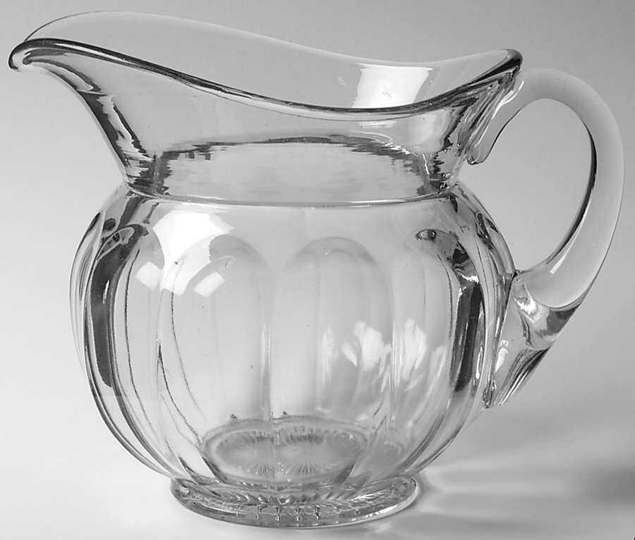 Old Williamsburg Clear 64 Oz Pitcher by Imperial Glass-Ohio-1