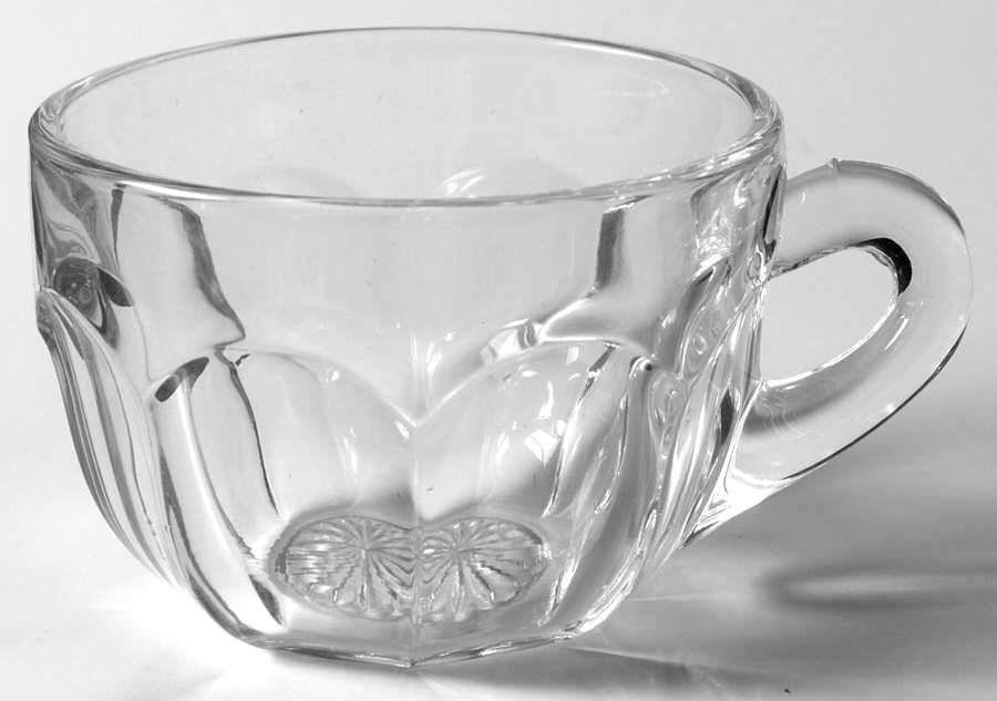 Old Williamsburg Clear Punch Cup by Imperial Glass-Ohio-1