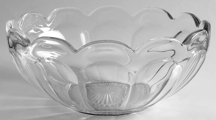 Old Williamsburg Clear 8" Nappy by Imperial Glass-Ohio-1